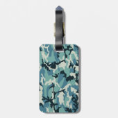 冬の迷彩柄パターン ラゲッジタグ (裏面縦)