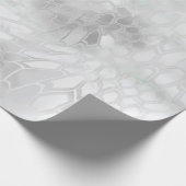 冬の迷彩柄 ラッピングペーパー (角)