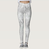 冬の迷彩柄 レギンス (正面)