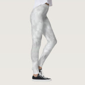 冬の迷彩柄 レギンス (右)