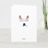 冬の迷彩 カード (裏面)