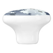 冬の迷彩 セラミックノブ (側面)