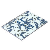 冬の迷彩 ノートブック (左側)