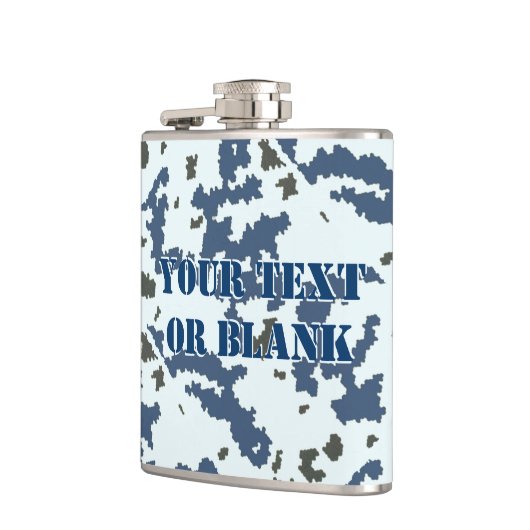 冬の迷彩 フラスク (左)