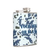 冬の迷彩 フラスク (右)