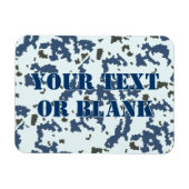 冬の迷彩 マグネット (横)