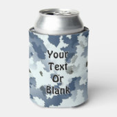 冬の迷彩 缶クーラー (缶正面)