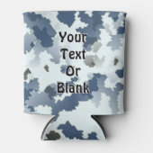 冬の迷彩 缶クーラー (正面)