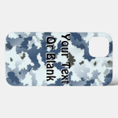 冬の迷彩 Case-Mate iPhoneケース (裏面 (横))