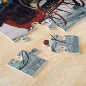 冬の通り ジグソーパズル (側面)