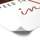 冬の遊び場ヴィンテージ旅行へのクルーズスピード ポスター (角)