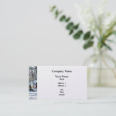 冬の遊び場 名刺 (スタンド正面)