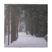 冬の道 タイル (正面)