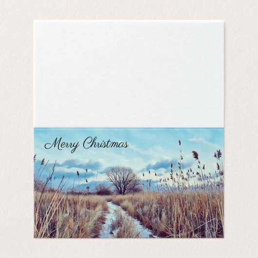 冬の道 – 空白の (外部フラット)