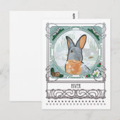 冬の郵便はがき ポストカード (正面/裏面)