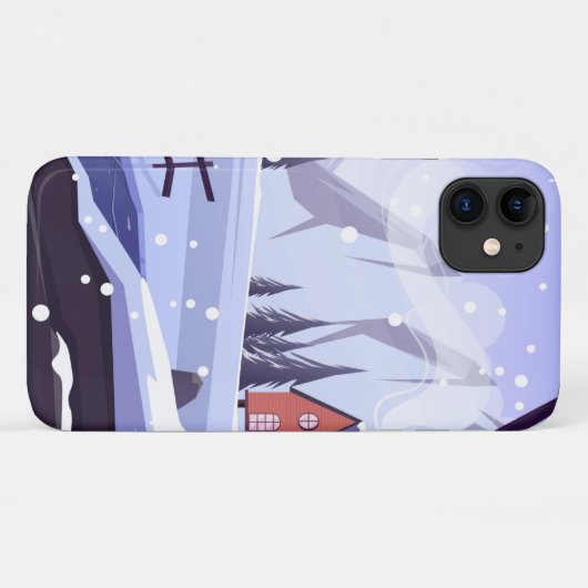 冬の野外風景 Case-Mate iPhoneケース (裏面(横))