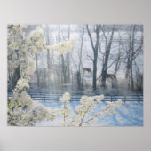 冬の野牛 ポスター (正面)