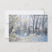 冬の野牛 招待状 (正面)