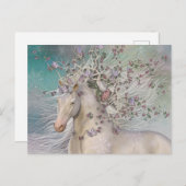 冬の金ゴールドはがき ポストカード (正面/裏面)