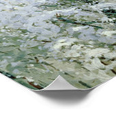 冬の銀の木， 1910 ポスター (角)