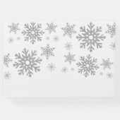 冬の銀の雪結婚片 ゲストブック (裏面)