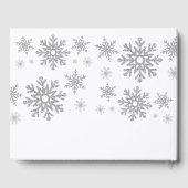 冬の銀の雪結婚片 ゲストブック (裏面)