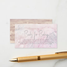 冬の銀凍っていのスノーフレークのピンクのブックリクエスト