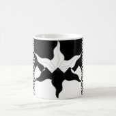 冬の門の民衆バッジのバーロニー コーヒーマグカップ (中央)