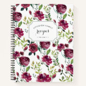 冬の開花レシピ ノートブック (正面)