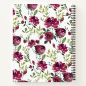 冬の開花レシピ ノートブック (裏面)