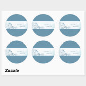 冬の開花 ラウンドシール (シート)