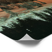 冬の間のトーチライトパレードと花火 ポスター (角)