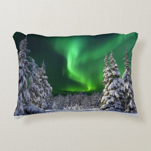 冬の間の北の光 アクセントクッション (正面)