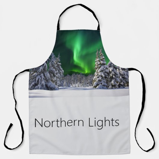 冬の間の北の光 エプロン (正面)