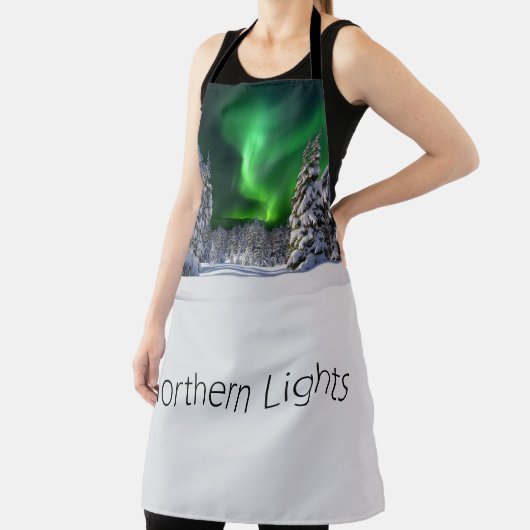 冬の間の北の光 エプロン (インサイチュ)