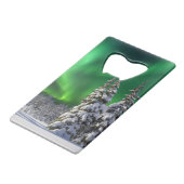 冬の間の北の光 クレジットカード栓抜き (正面アングル)