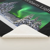 冬の間の北の光 シェルパブランケット (3/4)