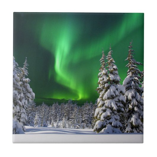 冬の間の北の光 タイル (正面)