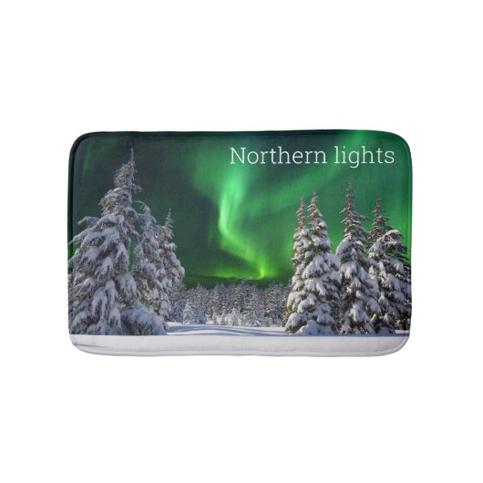 冬の間の北の光 バスマット (正面)