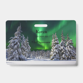 冬の間の北の光 バッジ