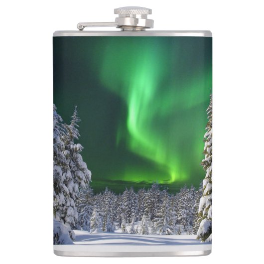 冬の間の北の光 フラスク (正面)