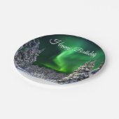 冬の間の北の光 ペーパープレート (アングル)