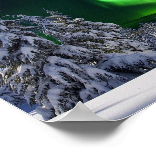 冬の間の北の光 ポスター (角)