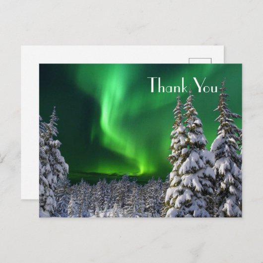 冬の間の北の光 ポストカード (正面/裏面)