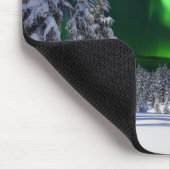 冬の間の北の光 マウスパッド (コーナー)