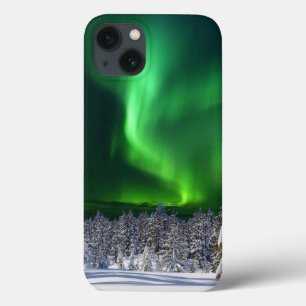 冬の間の北の光 iPhone 13ケース