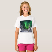 冬の間の北の光 Tシャツ (正面フル)