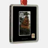 冬の間用意して下さい メタルオーナメント (右)