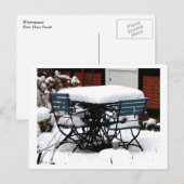 冬の間 ポストカード (正面/裏面)