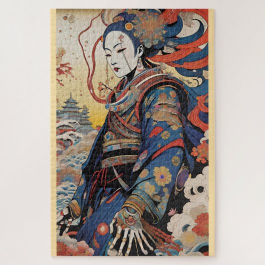 冬の降下 – Ken Gage Surreal Art ジグソーパズル (縦)